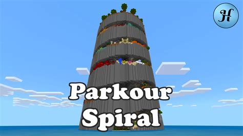 Parkour Spiral Map 1202 → 1194 Epic Spiral Tower Parkour