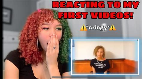 Reacting To My First Videos Youtube