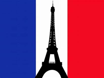 French Flag Tower Eiffel Vlag Della Paris