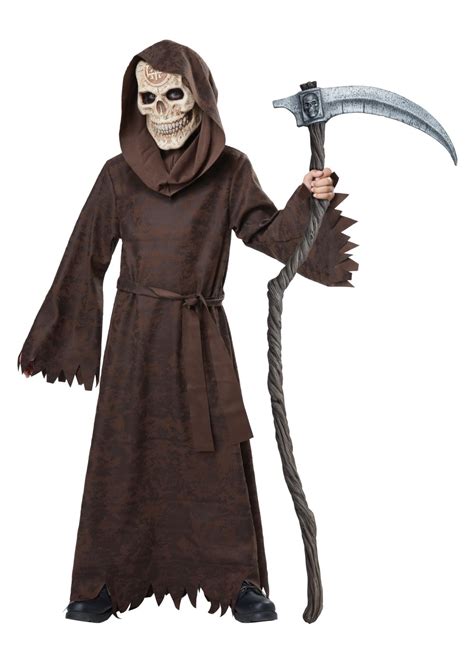 Ancient Reaper Boys Costume Scary Costumes