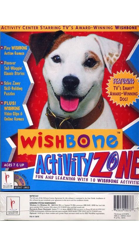 Wishbone Activity Zone Pc Game Classic Story Kids Tv Classic