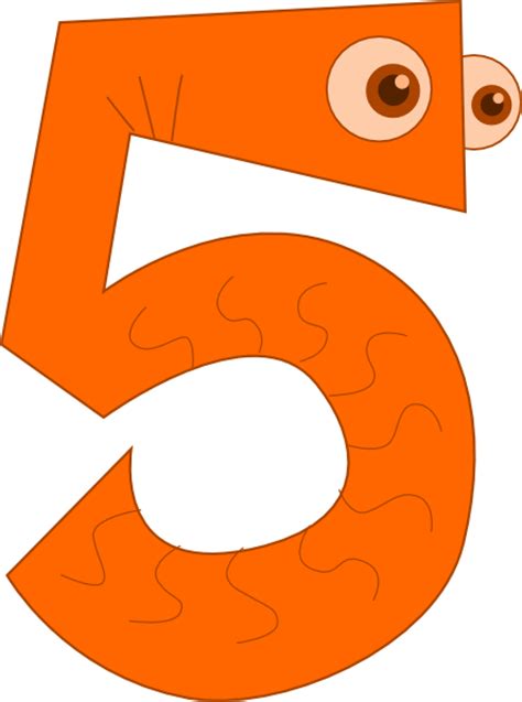 5 Five Clip Art at Clker.com - vector clip art online, royalty free ...