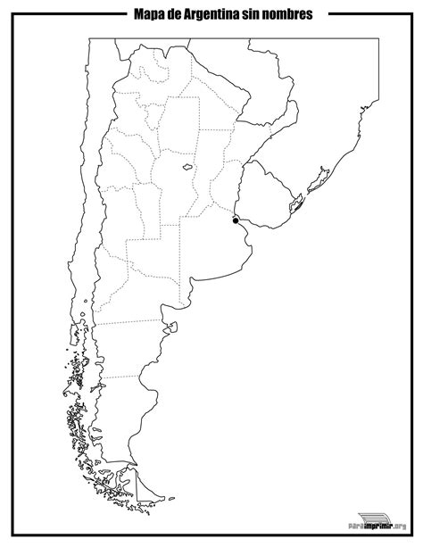 Mapa De Argentina Sin Nombres Para Imprimir Tarjetas Para Imprimir