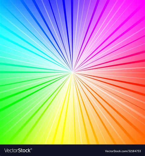 Colorful Radial Gradient Background Made Of Vector Image
