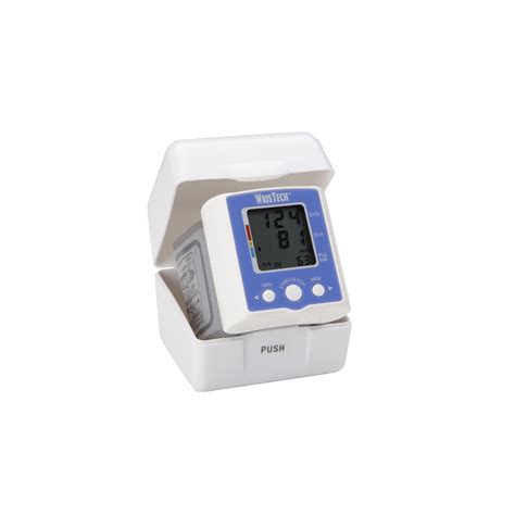 Wrist monitors wrap around your wrist to measure your blood pressure. Automatic Wrist Blood Pressure Monitor