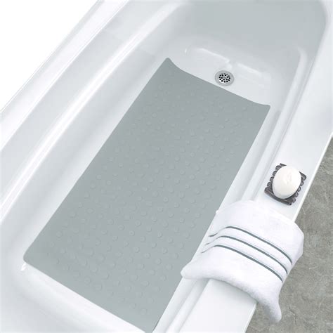 Slipx Solutions Extra Long Rubber Bath Safety Mat Walmart Com