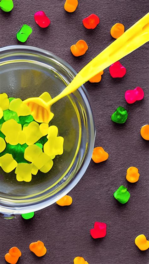 Gummy Bears In A Bowl Creative Fabrica