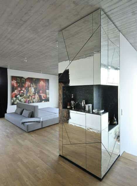 Gallery Wall Living Room Living Room Mirrors Penthouse Apartment
