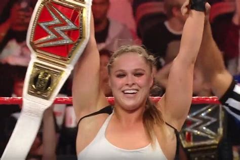 Wwe Raw Ronda Rousey Faces Ruby Riott Nxt Stars Debut