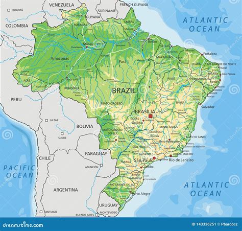 Mapa De Altitude Do Brasil Askbrain