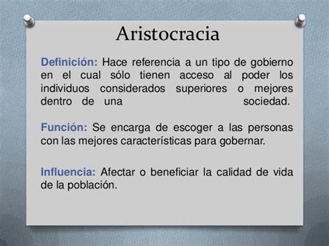 Que Es La Aristocracia Definicion Y Ejemplos Images