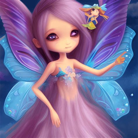 Mystical Fairy With Gems Graphic By Tyler Edlin And Zoey · Creative Fabrica