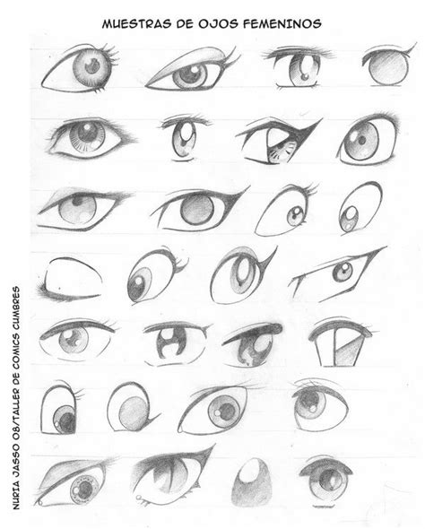 Las Muestras De Ojos By Cristallegacy On Deviantart Anime Drawings