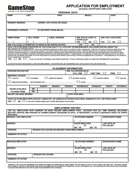 Application letter for the post of teacher | application for teaching job. Download GameStop Job Application Form - Careers | PDF ...