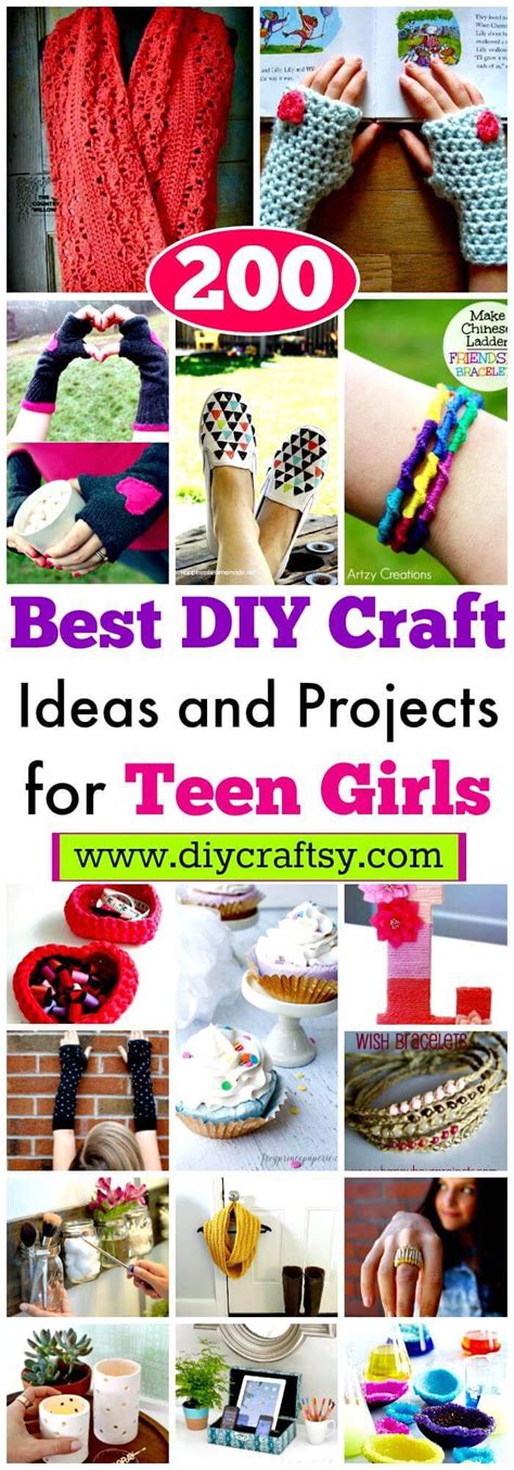 200 Fun And Cool Crafts For Teens Easy Art Projects For Teens