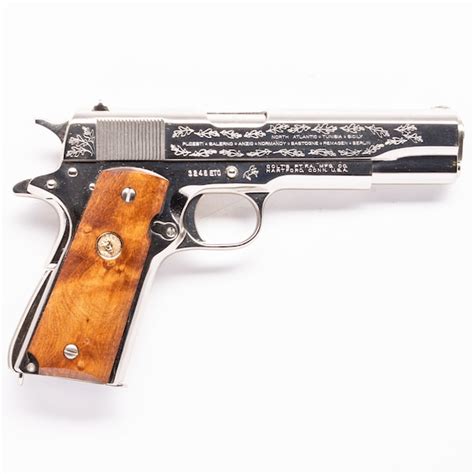 Colt Wwii Commemorative 1911 European Theater For Sale Used Very