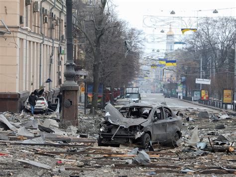 Russian Airborne Troops Land In Ukraines Kharkiv Clashes Erupt
