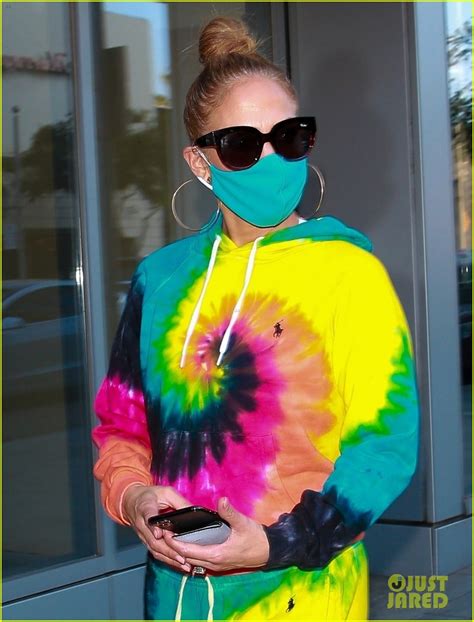 Jennifer Lopez Rocks Tie Dye While Shopping In Beverly Hills Photo