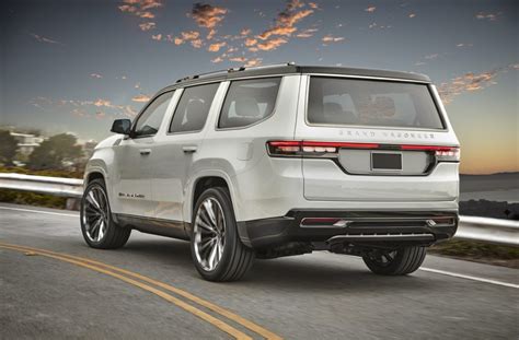 This Large And Luxurious Jeep Grand Wagoneer Concept Foreshadows The