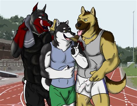 Rule 34 Canine Clothing Color Day Fur Furry Gay Linkin Male No Humans