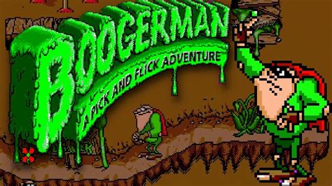 Boogerman A Pick And Flick Adventure Sega Genesis Playthrough