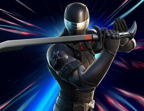 Gi Joes Master Ninja Snake Eyes Now Available In Fortnite