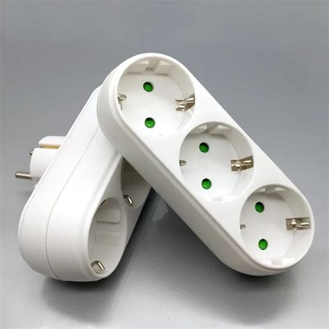 Axaet Socket Eu Plug Power Strip Multi Plug Socket Travel Adapter