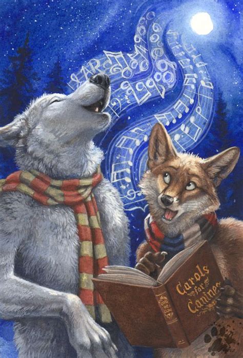 Adored by fashion fans and value seekers alike. Carols for Canines | Cute art, Anthro furry, Art