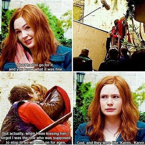 Morning Everyone ~ Today S Theme Is Behind The Scenes Posts Drwho Doctorwho Karengillan