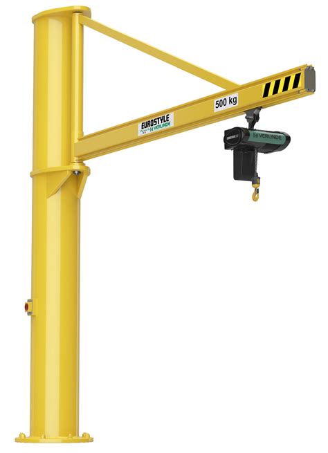 Verlinde Vfts Column Mounted Overbraced Jib Crane Prolift Handling