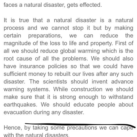 Natural Disasters Essays Telegraph