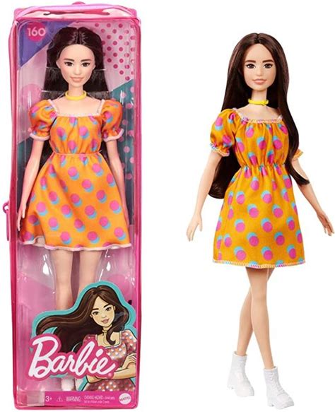boneca barbie colecionável fashionista vestido laranja mkp toyshow tudo de marvel dc netflix