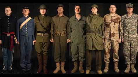 American Army Uniforms Through History