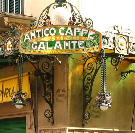Insegna Del Caffè Galante Dopo Il 1994 Langolo Del Caffè Flickr
