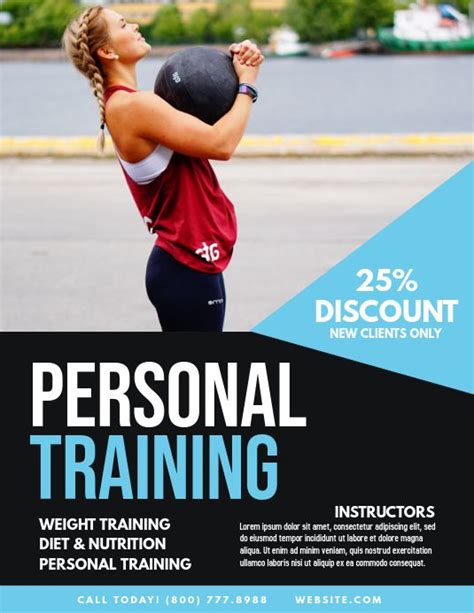 Fitness Workout Posters Personal Trainer Online Personal Trainer