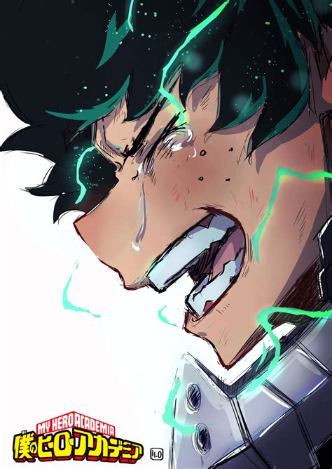 Deku Crying Fan Art