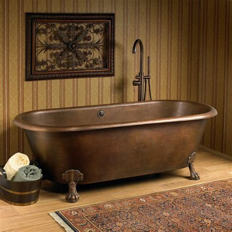 Find clawfoot bathtub in canada | visit kijiji classifieds to buy, sell, or trade almost anything! 72" Melinda Dual Copper Tub with Claw Feet - Hammered ...