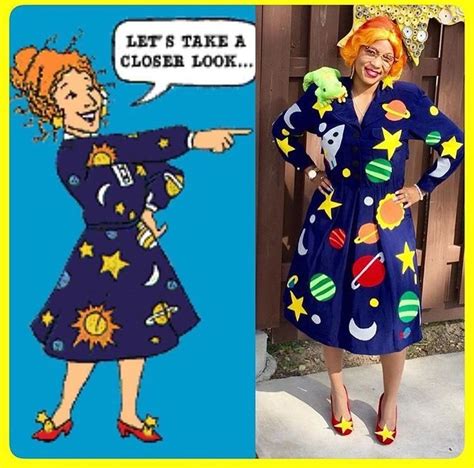 Miss Frizzle Dress With Images Mrs Frizzle Costume Halloween Costumes Diy Couples Miss