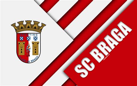 Browse our portugal fc images, graphics, and designs from +79.322 free vectors graphics. Download wallpapers SC Braga, Portuguese football club, 4k, Braga FC logo, material design, red ...