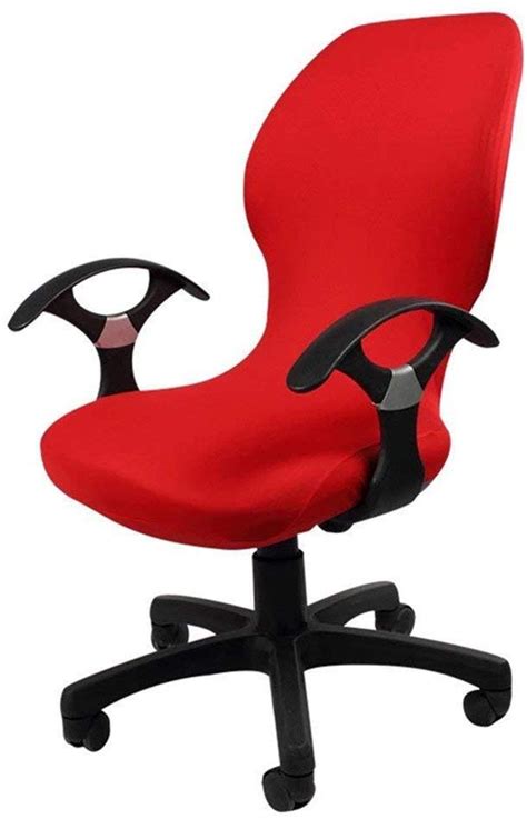 Deisy Dee Computer Office Chair Covers Pure Color Universal Chair Cover