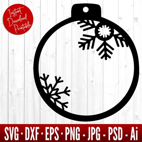 106 Free Christmas Ornament Svg Files Free Download Svg Cut Files