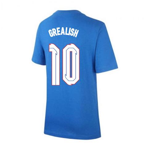 Jack peter grealish (born 10 september 1995) is an english professional footballer who plays as a winger or attacking midfielder for premier league club aston villa and the england national team. 2020-2021 England Nike Evergreen Crest Tee (Blue ...