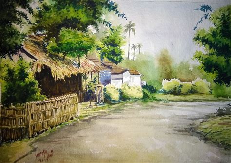 The Best Free Village Watercolor Images Download From 162 Free