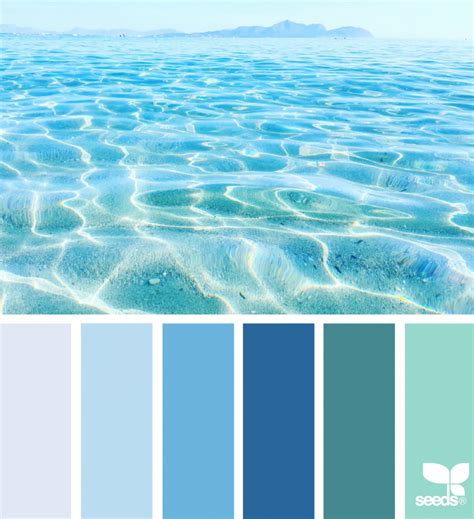 Color Sea Beach Color Palettes Blue Colour Palette Color Palette Design