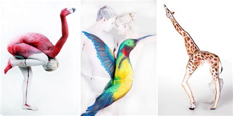 22 Masterful Body Paintings That Disguise Humans As Animals Demilked