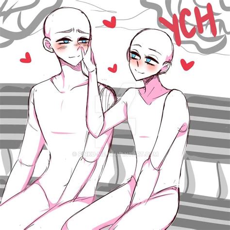 Ych Couple Open By Pinku Me On Deviantart Anime Poses Reference