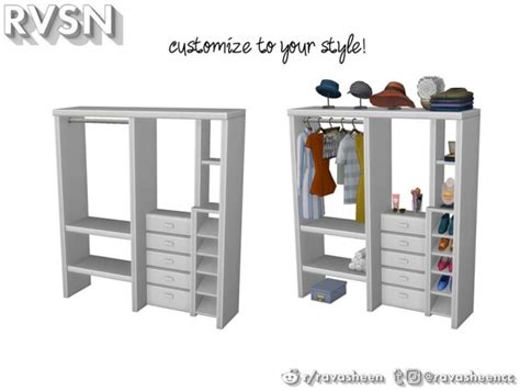 Hang Around Closet Set By Ravasheen At Tsr Sims 4 Updates