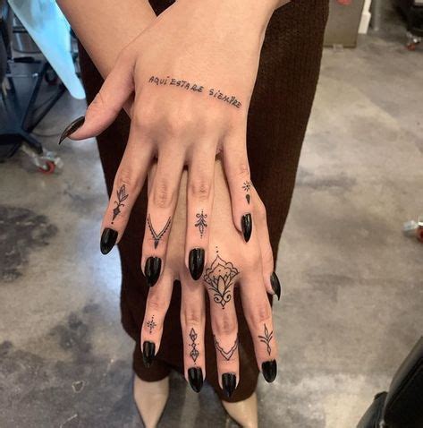 40 Finger Tattoo Design Ideas Hand And Finger Tattoos Small Hand