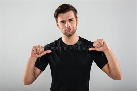 Guy Pointing To Himself Stock Image Image Of Happy Latino 37419433