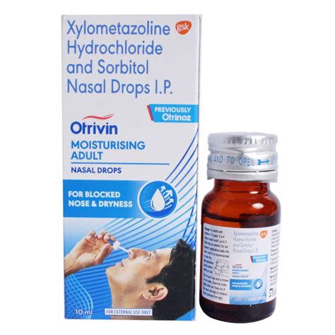 Otrivin Moisturising Adult Nasal Drops 10 Ml Price Uses Side Effects